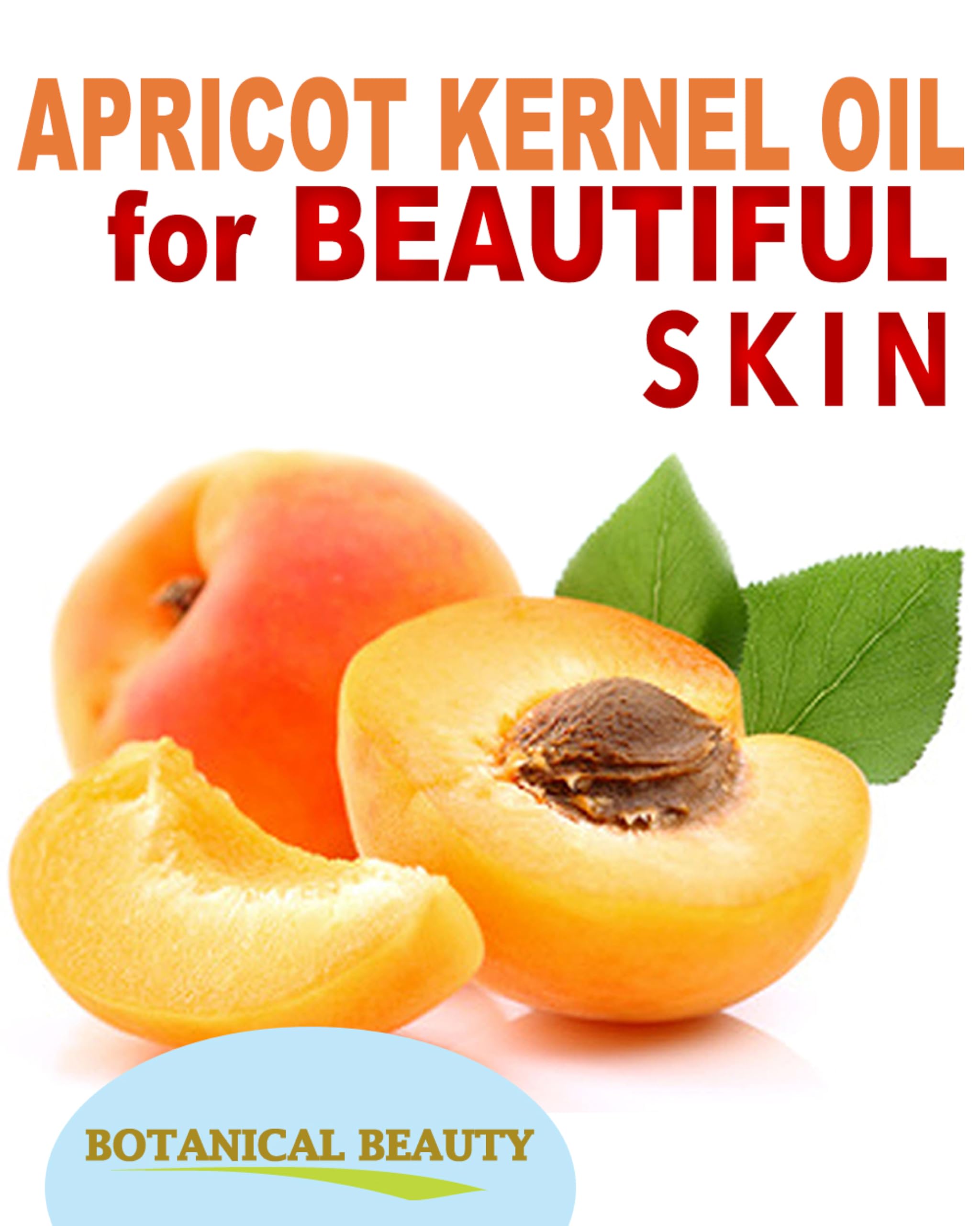 Botanical Beauty Apricot Kernel Oil applied to face for a non-greasy finish