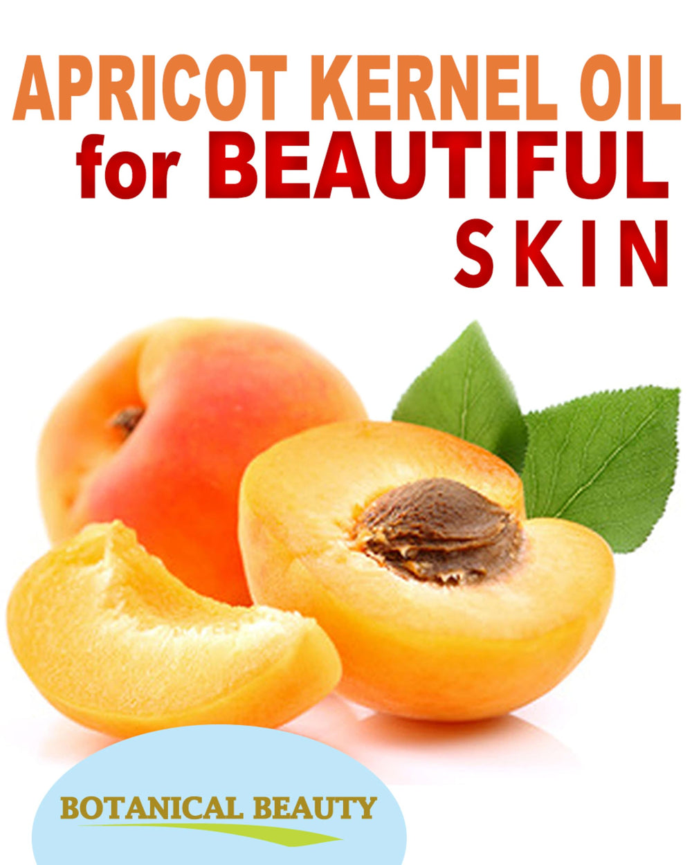 Botanical Beauty Apricot Kernel Oil applied to face for a non-greasy finish