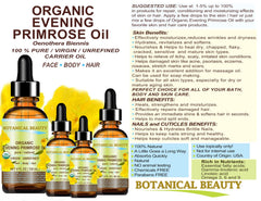 Nails and cuticles treated with Evening Primrose Oil for softening