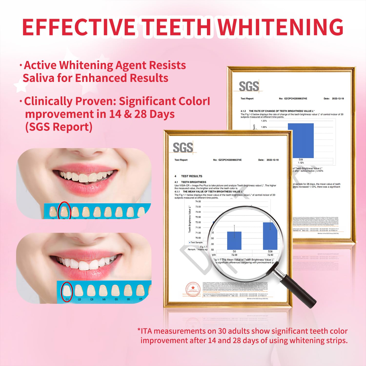 Whitening strips with strong adhesion during wear