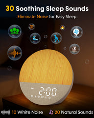 BOTDOYS Sunrise Alarm Clock memory function captures personalized settings for travel or power outages