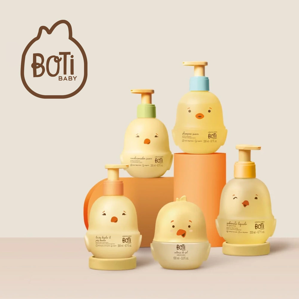 Hypoallergenic, tear-free, vegan and dye-free claims for Boti Baby
