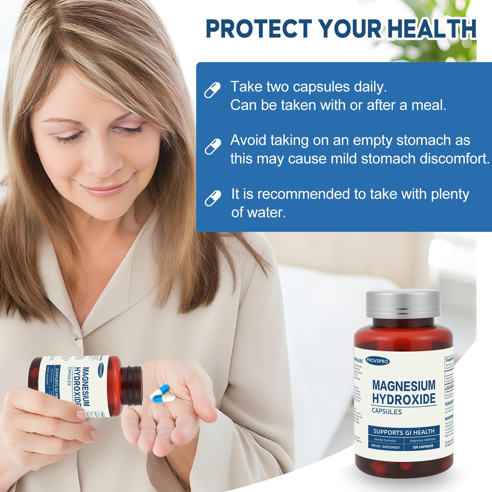 Product bottle shot showing 120 capsules