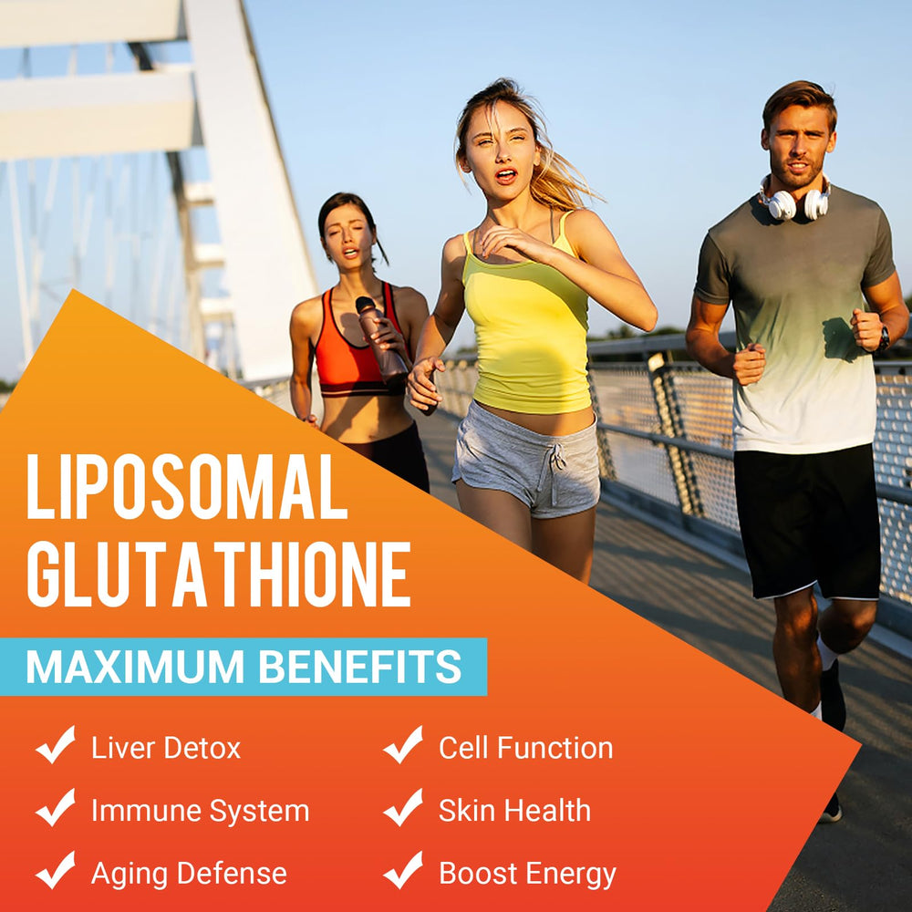 Bottle of 120 softgels: liposomal glutathione product image