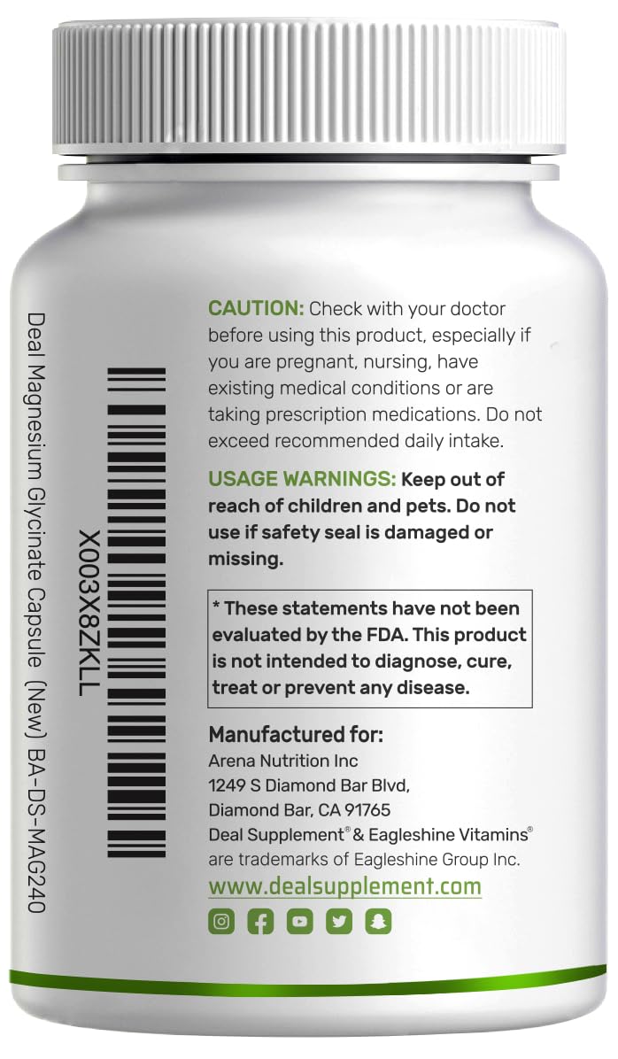 Bottle showing 240 capsules for a 2-month supply
