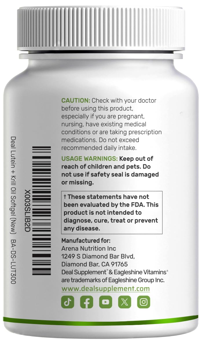 Bottle label showing 300 softgels and non-GMO status