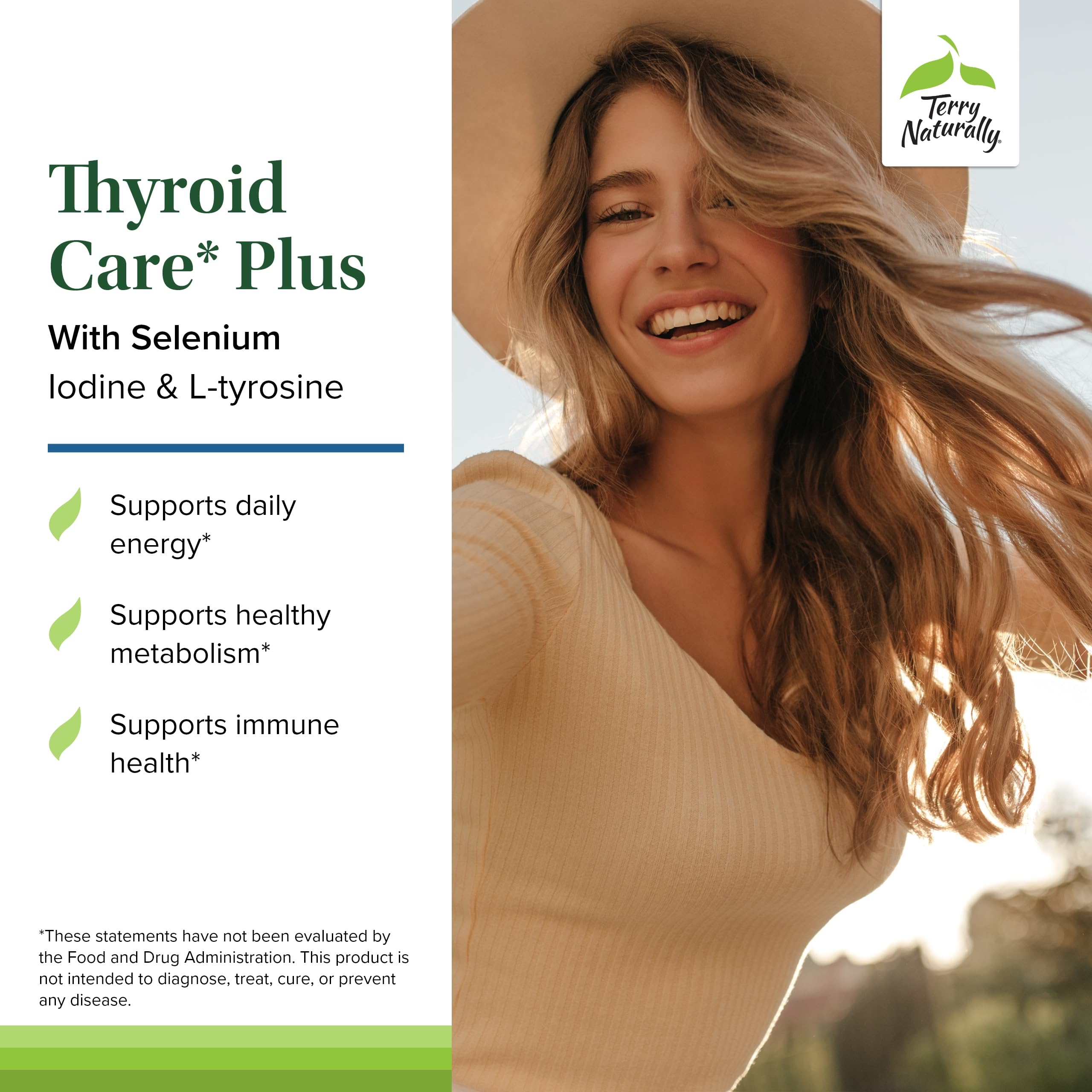 Capsules and bottle of Thyroid Care Plus