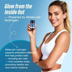 Product bottle front view with label