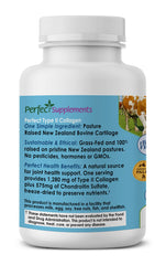 Grass-fed, pasture-raised bovine cartilage source
