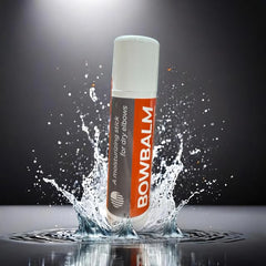 BOWBALM compact design fits in purse or gym bag for quick moisturization.