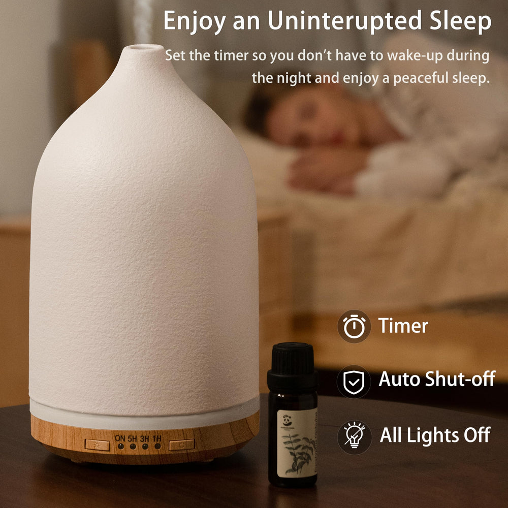 Timer and auto shut-off indicators on BOXING diffuser