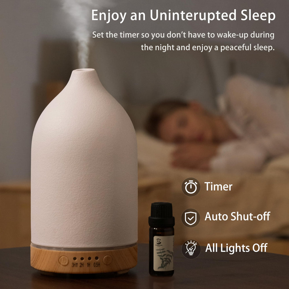 Timer options for diffuser setup