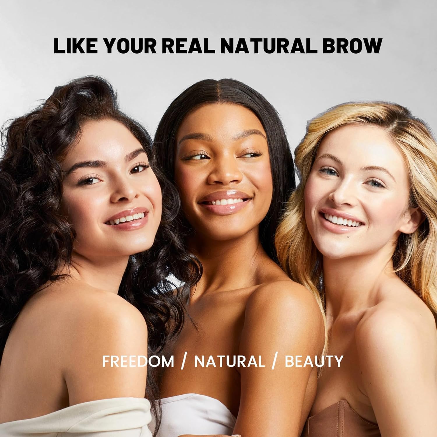 Boxveria light brown shade suits warm undertones for natural effect.