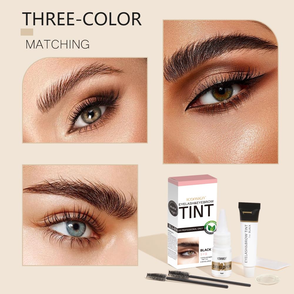 Boxveria color cream 7ml provides consistent brow and lash shade.