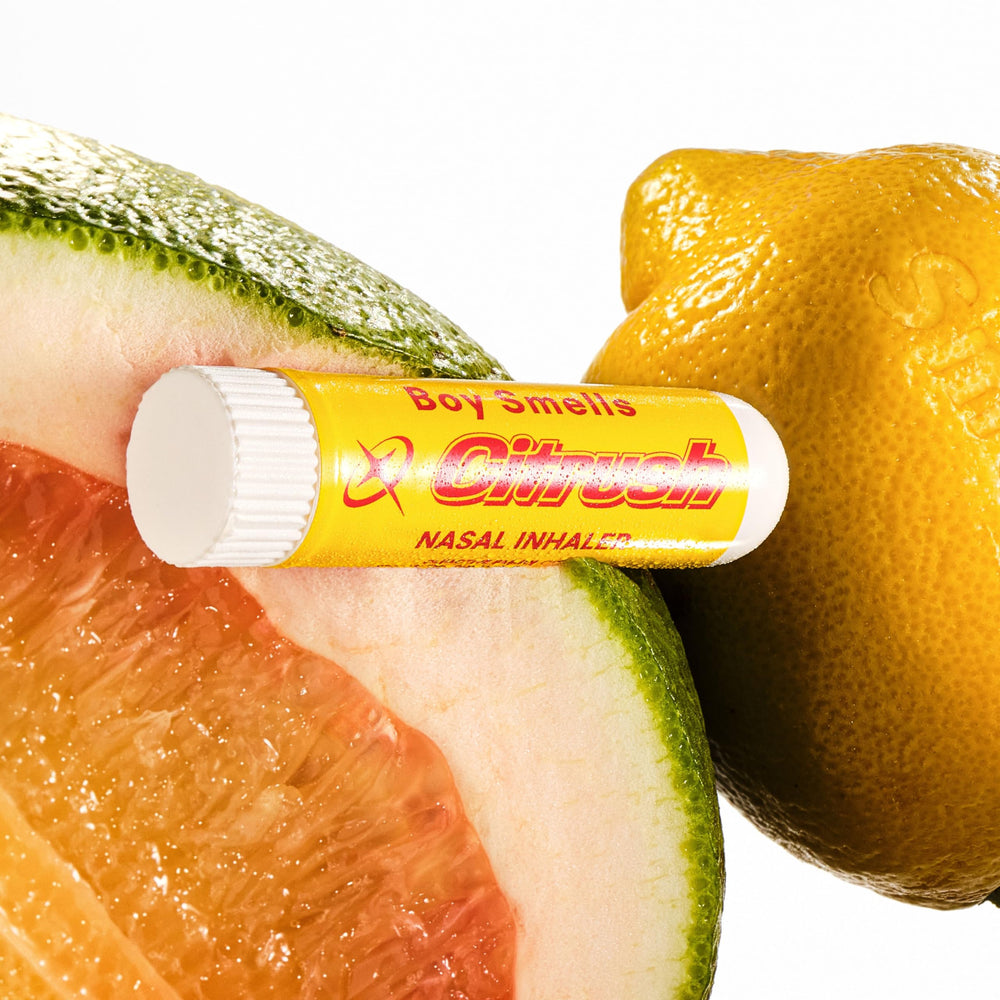 Graphic showing plant-based formula of the Citrus Sniffer