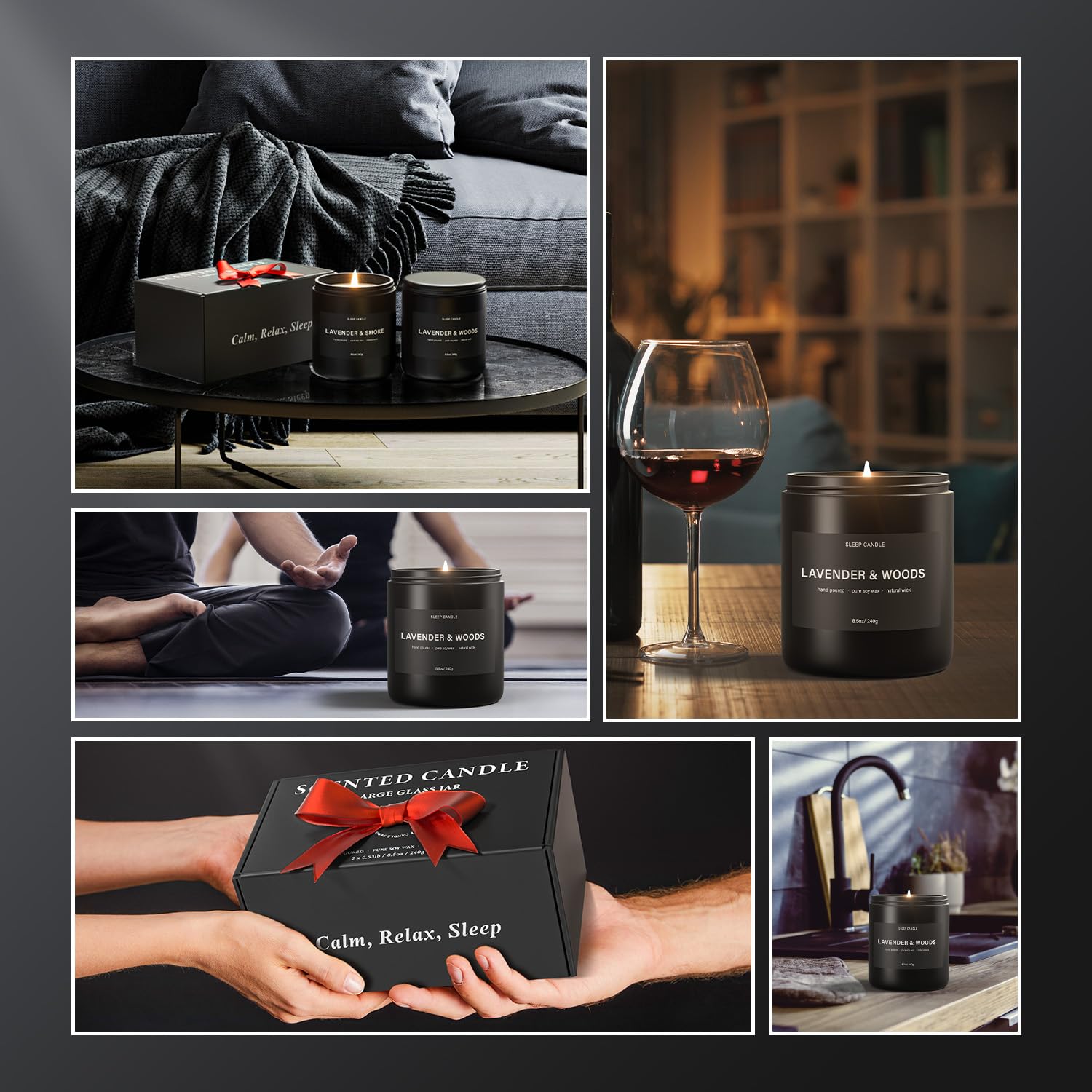 Candle creating romantic dining ambience