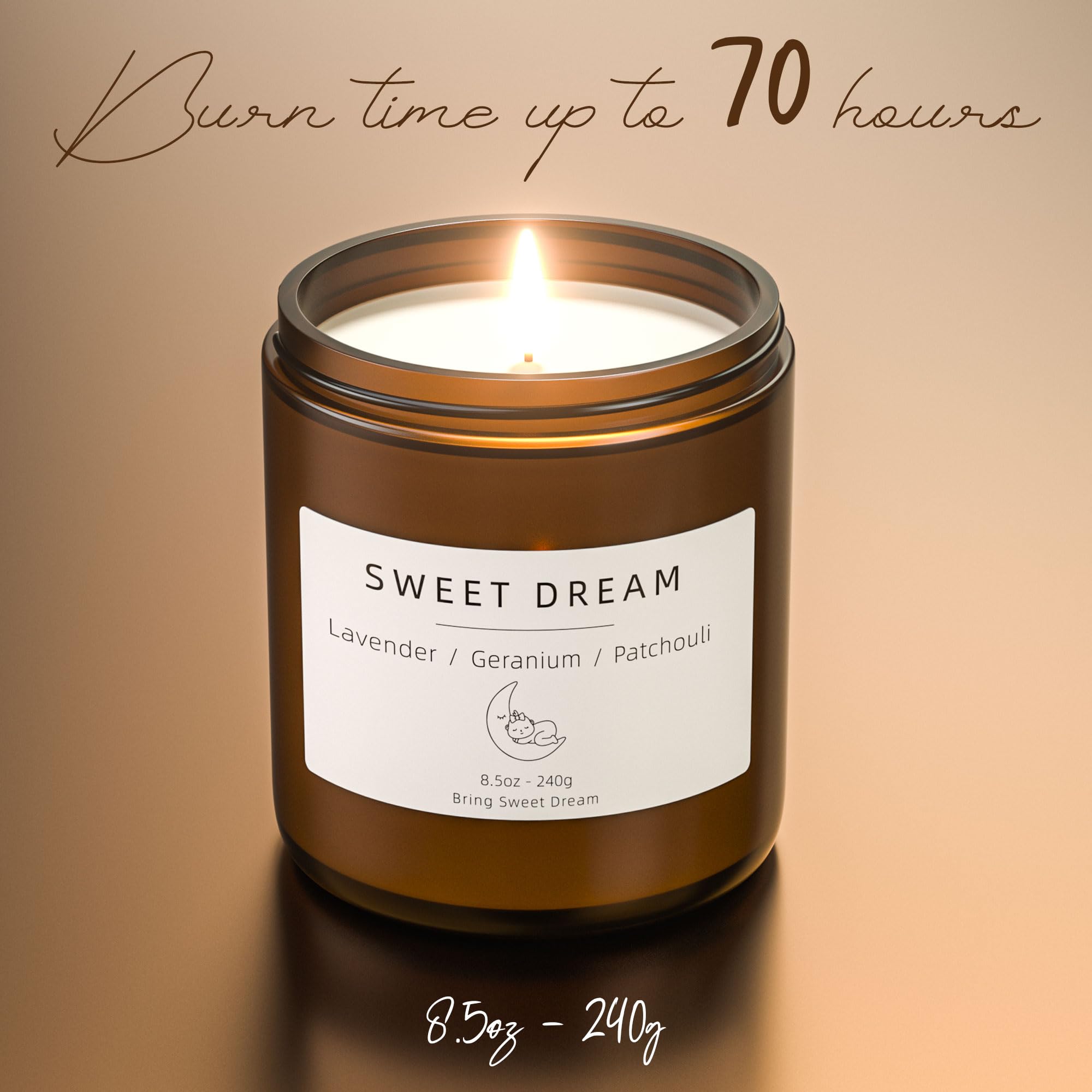 BOYUJK scented candle set 1.1 lb packaging