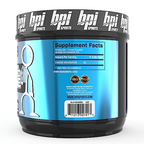 Illustration of micronized creatine particles for better absorption