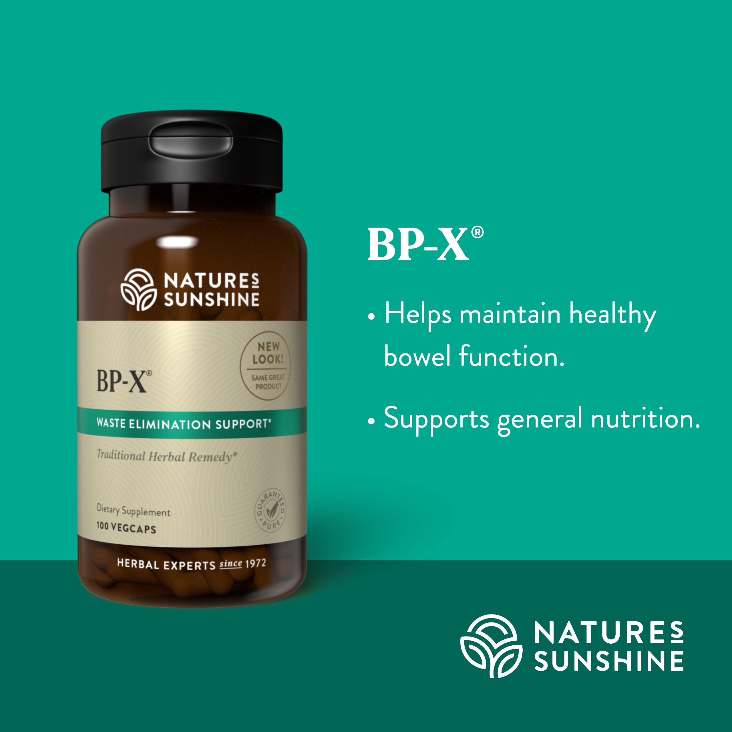 BP-X bottle highlighting liver health support