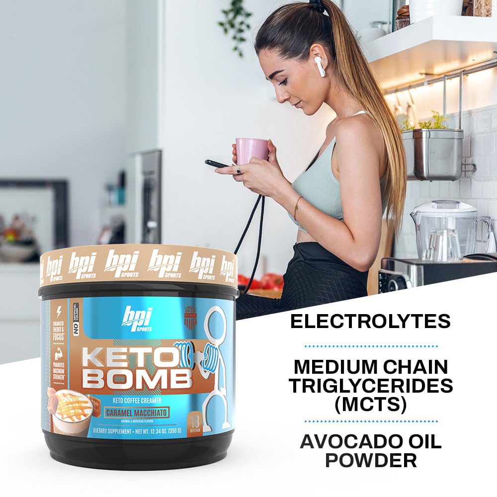Calcium and electrolyte blend included in Keto Bomb