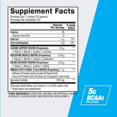 Front label of BPI Best BCAA powder