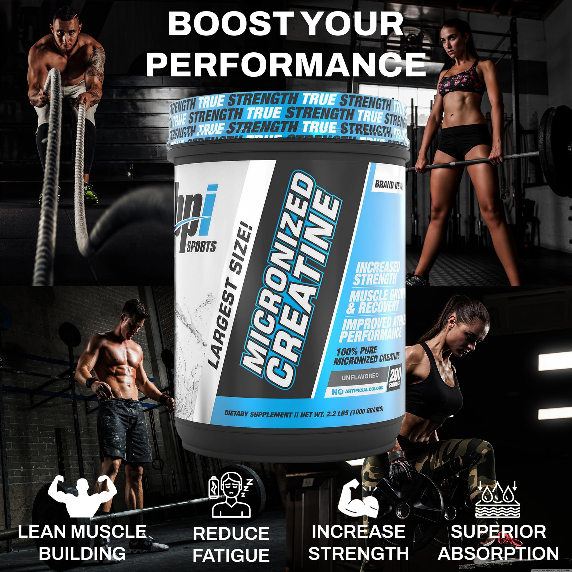 Muscle recovery and lean gains with creatine
