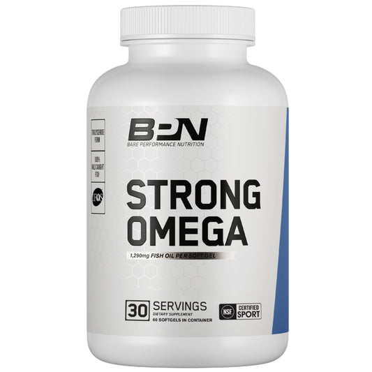BPN Strong Omega Fish Oil Soft Gel bottle front view