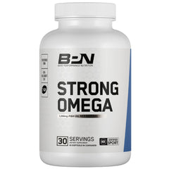 BPN Strong Omega Fish Oil Soft Gel bottle front view