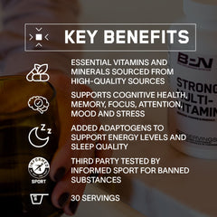 Informed Sport third-party testing badge on BPN packaging
