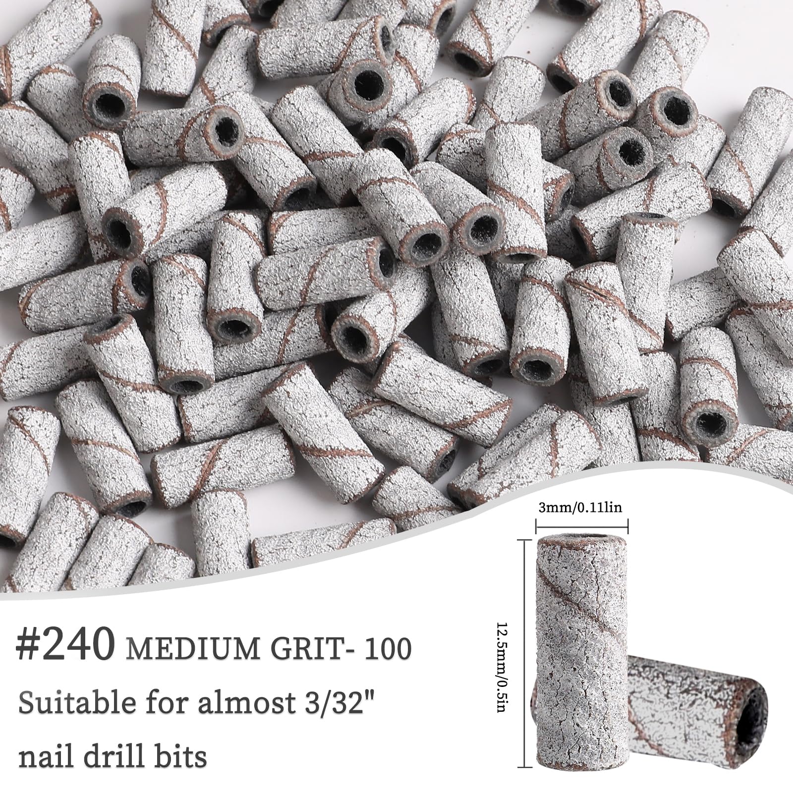 BQAN 1.5mm thicker sandpaper ensures durable, longer-lasting sanding bands