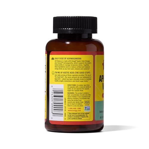 Packaging variation notice for Bragg Daily Balance capsules