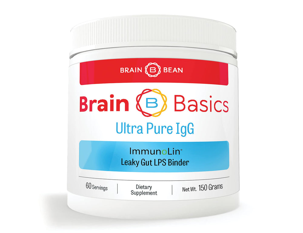 Brain Basics Ultra Pure IgG Supplement 150g container