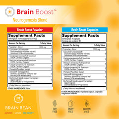 Brain Bean Brain-Boost being added to tea