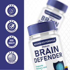Brain Defender Focus Support capsule on white background