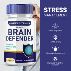 Brain Defender Memory Support capsule close-up