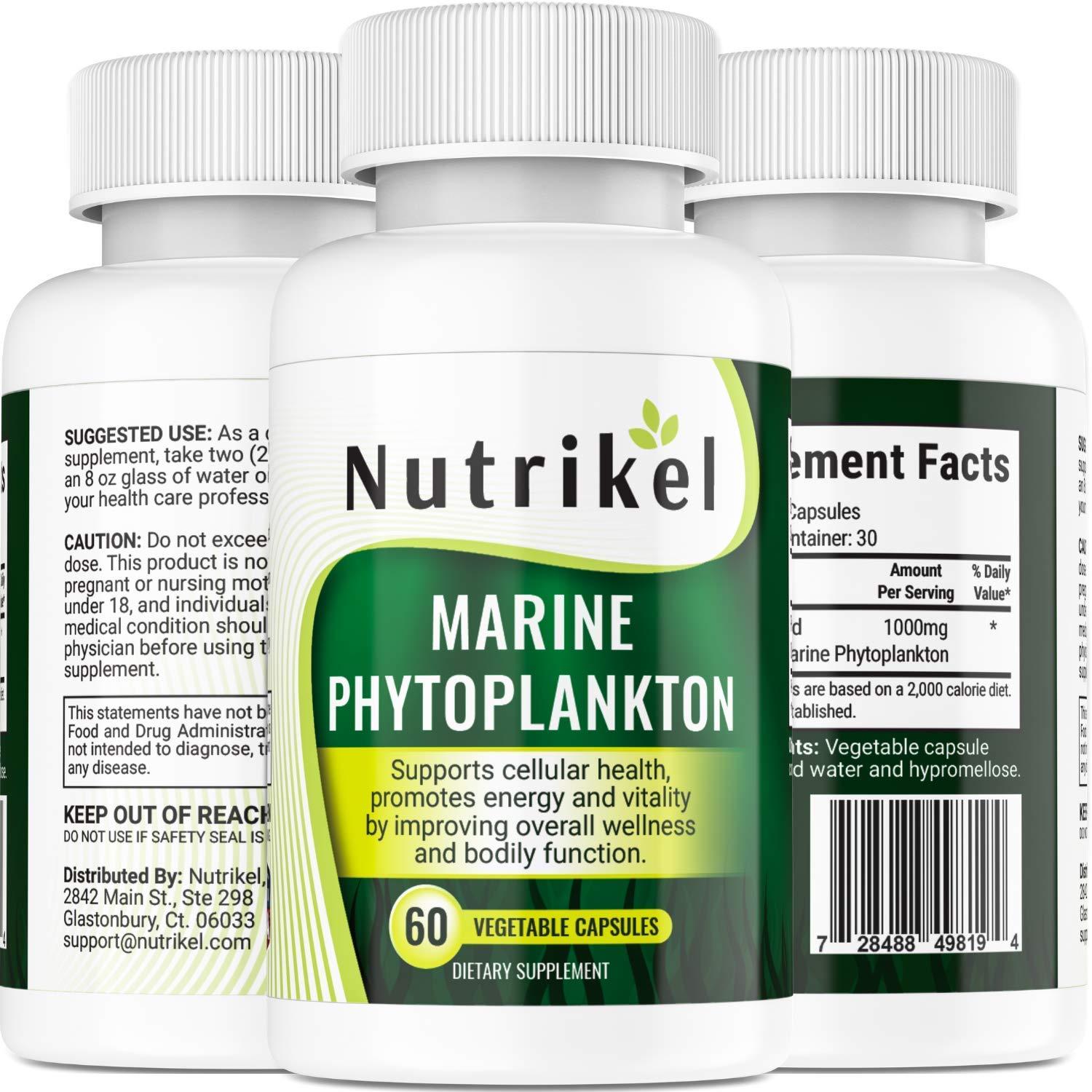 Capsules suggesting brain energy and focus benefits