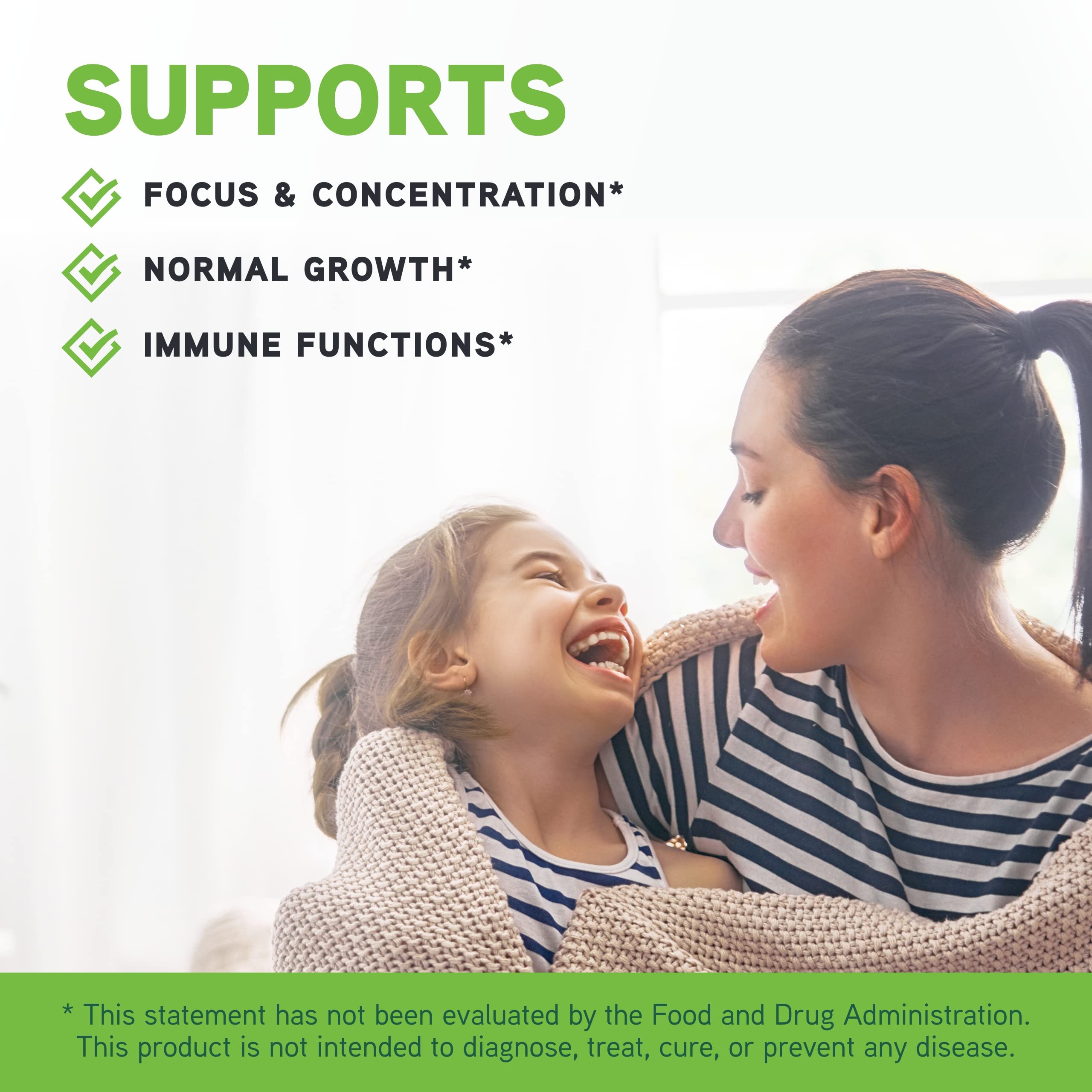 Brain health and focus support for kids
