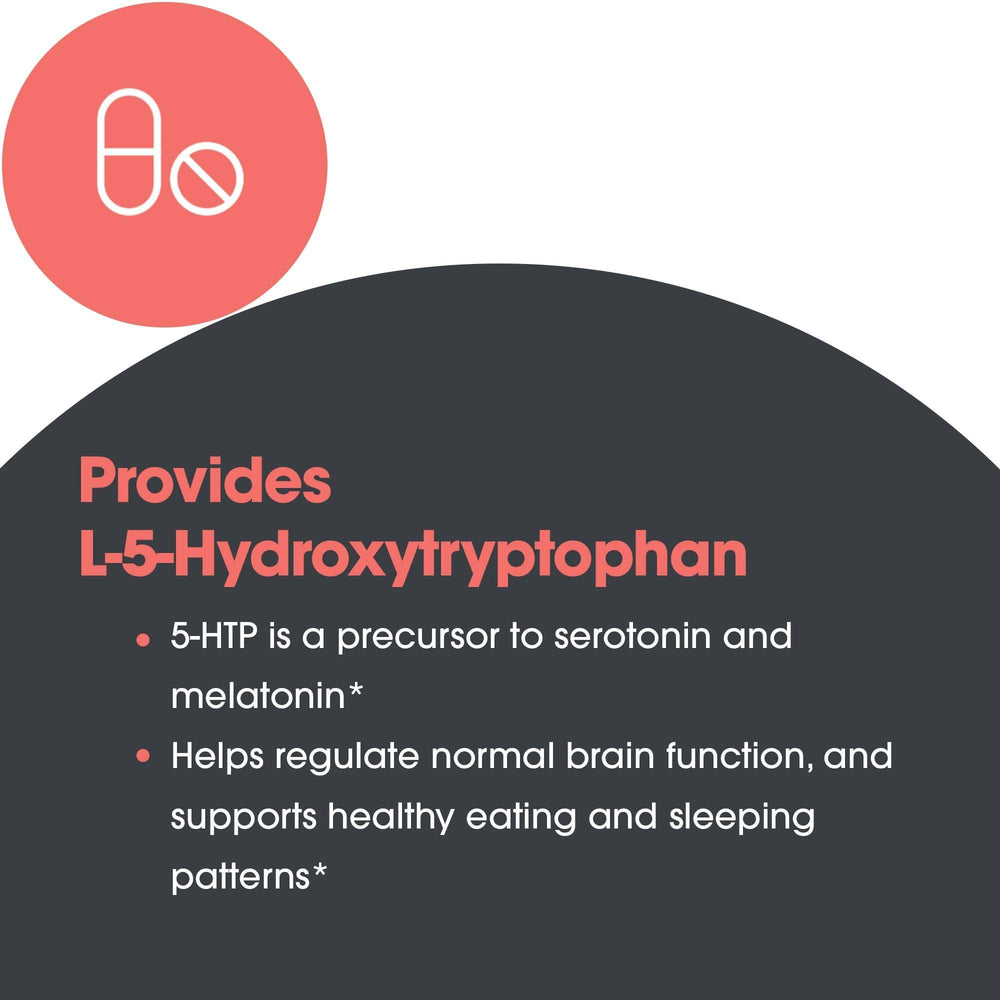 Brain function illustration related to 5-HTP benefits