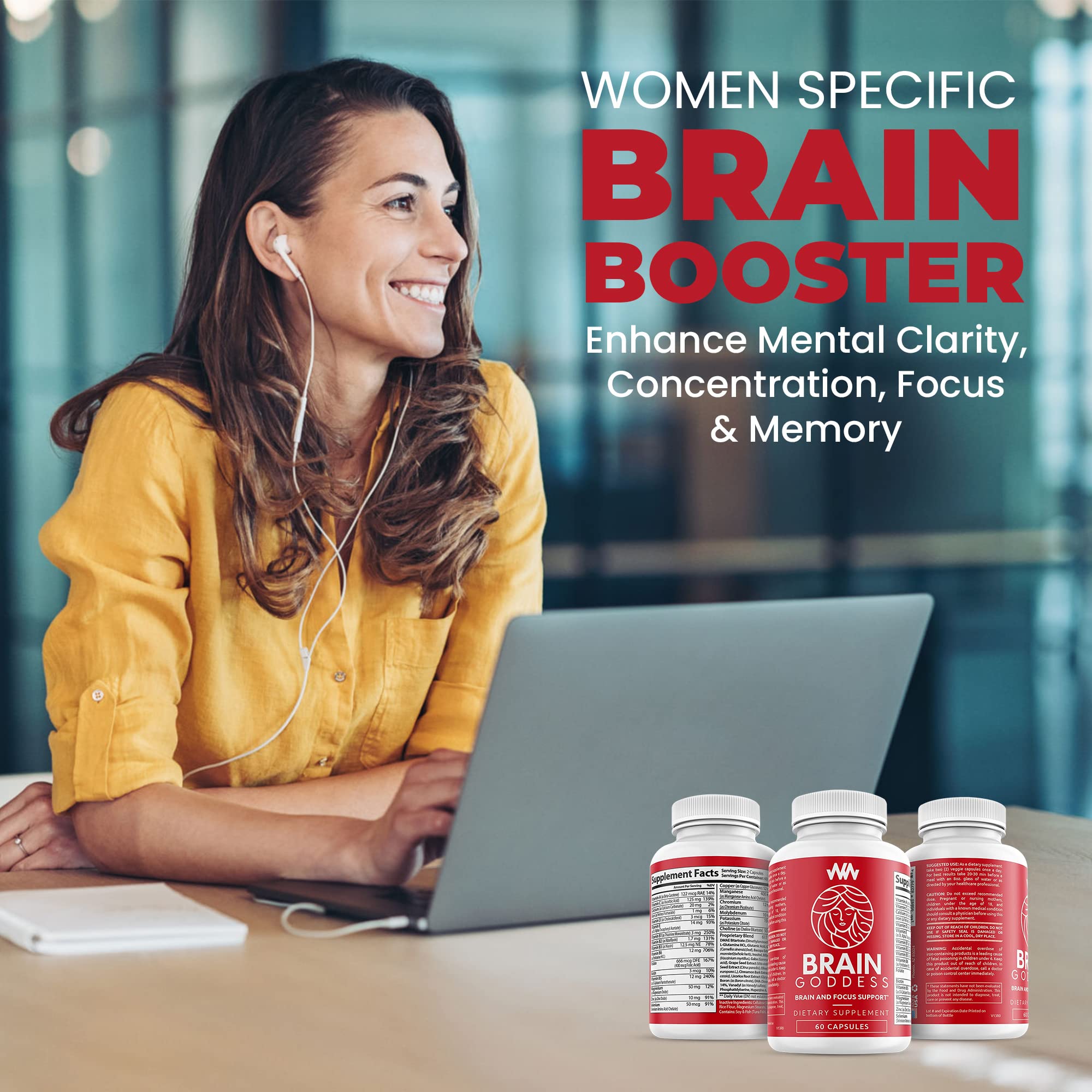 Warped Wellness Brain Goddess product box