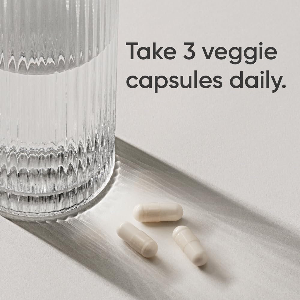 Brain health concept with capsules representing memory and focus