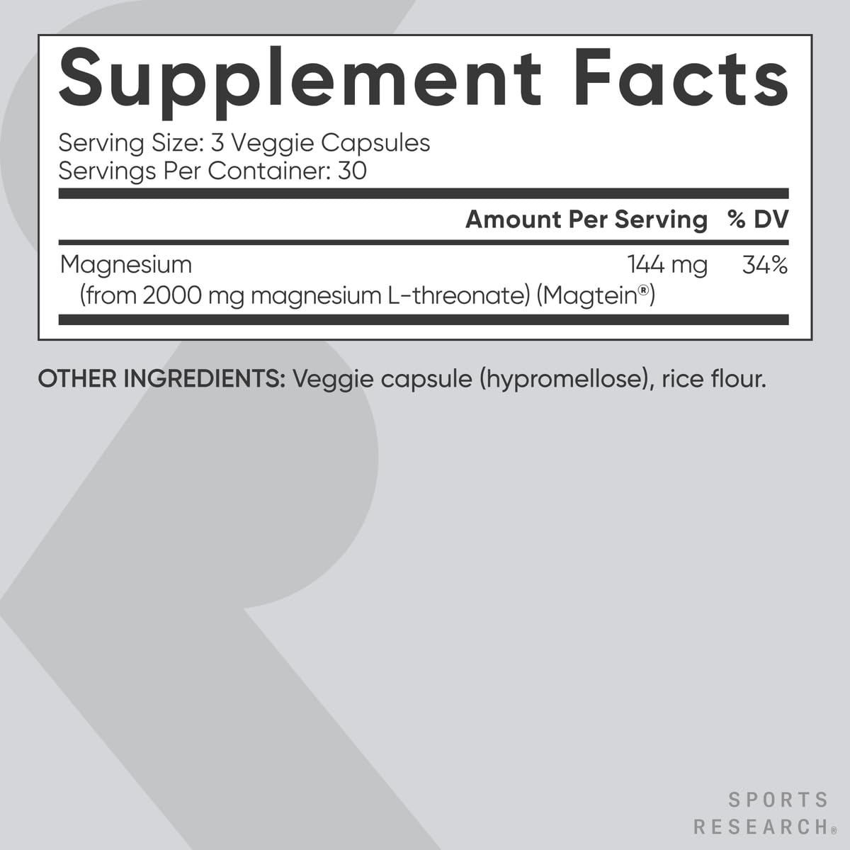 Diagram illustrating brain health and magnesium support
