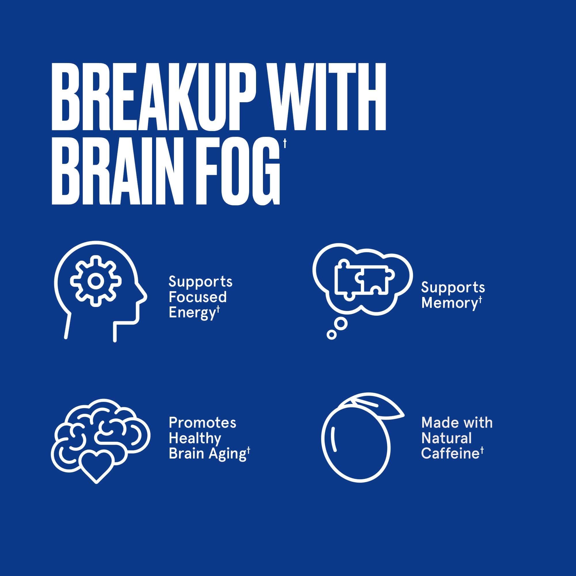 Brain health and memory support from Energy and Focus capsules