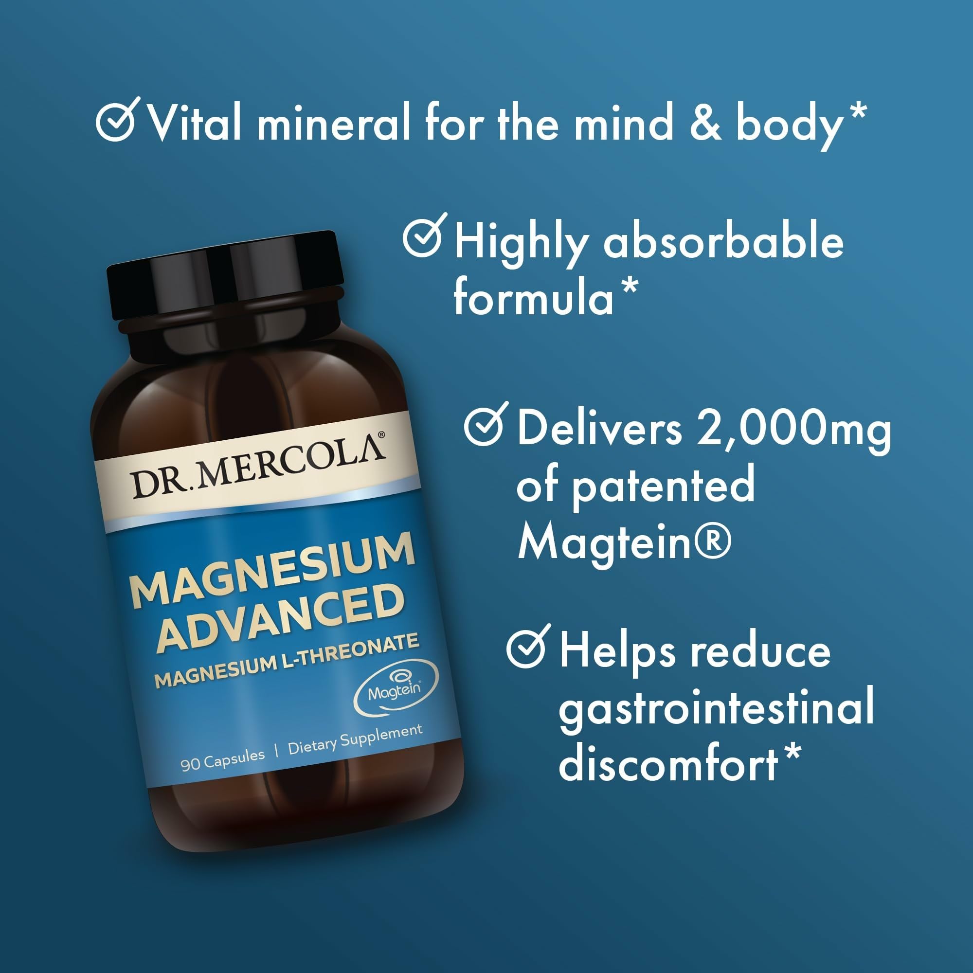 Graphic illustrating brain health support