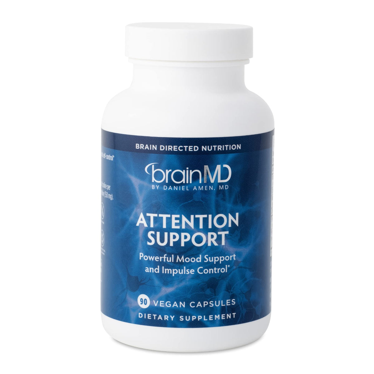 BRAINMD Attention Support bottle front view
