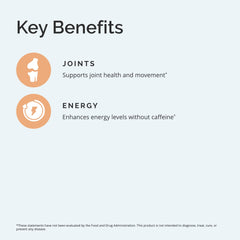 Joint mobility concept with BrainMD bottle on a light background