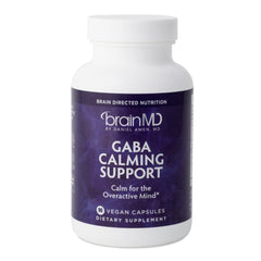 BrainMD GABA Calming Support bottle front view