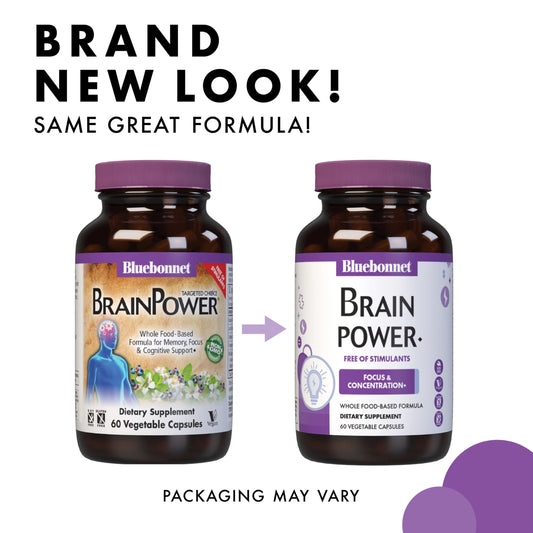 Close-up of BrainPower vegetable capsules