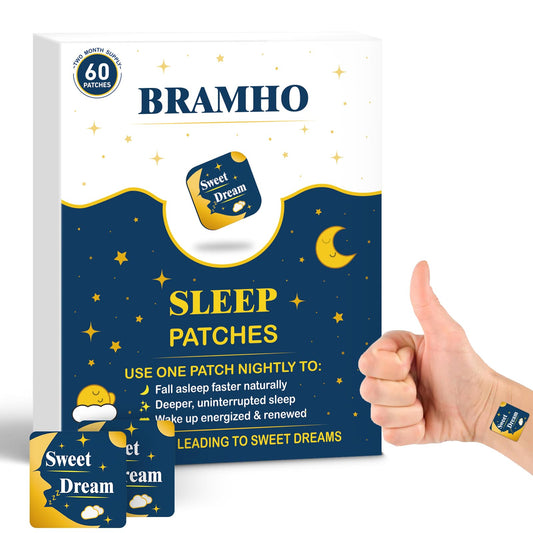 BRAMHO Sleep Patches 60 count box
