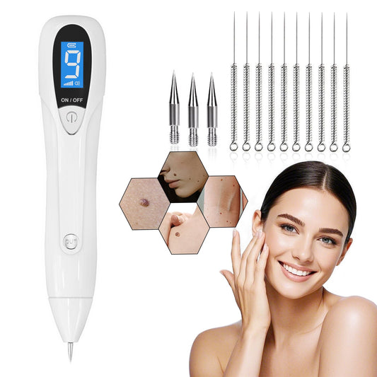 Breaspec LM 1000 power unit ready for at-home wart and skin-tag removal