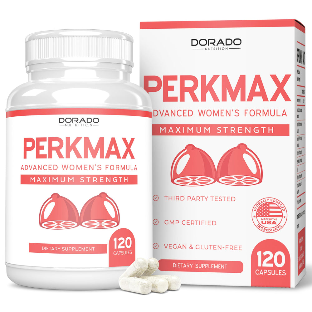 Bottle of Breast Support Pills for Women - 120 count